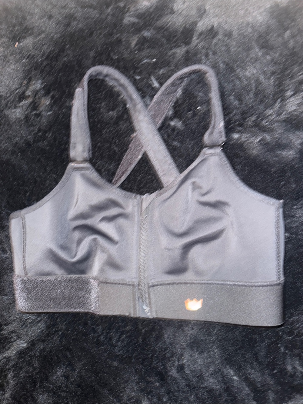 SHEFIT Front-Zip Crossback Sports Bra - Black - Picture 4 of 13